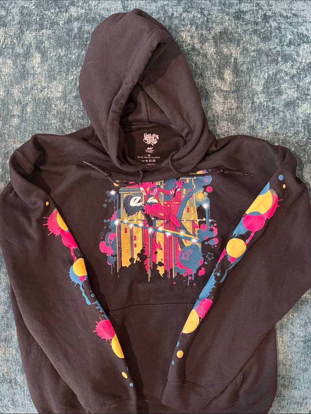 Helluva Boss Black Graphic Hoodie